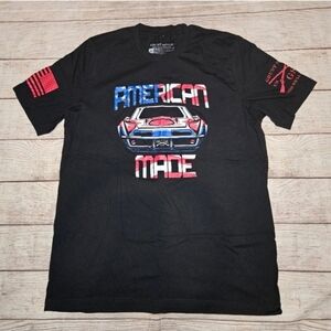 Grunt Style American made corvette patriotic graphic tee shirt